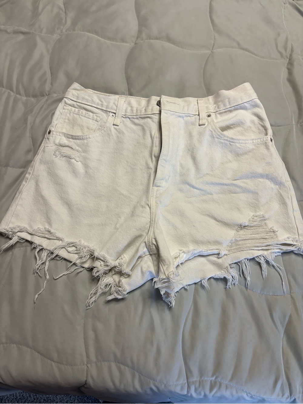 Levi Distressed Women's Denim Shorts